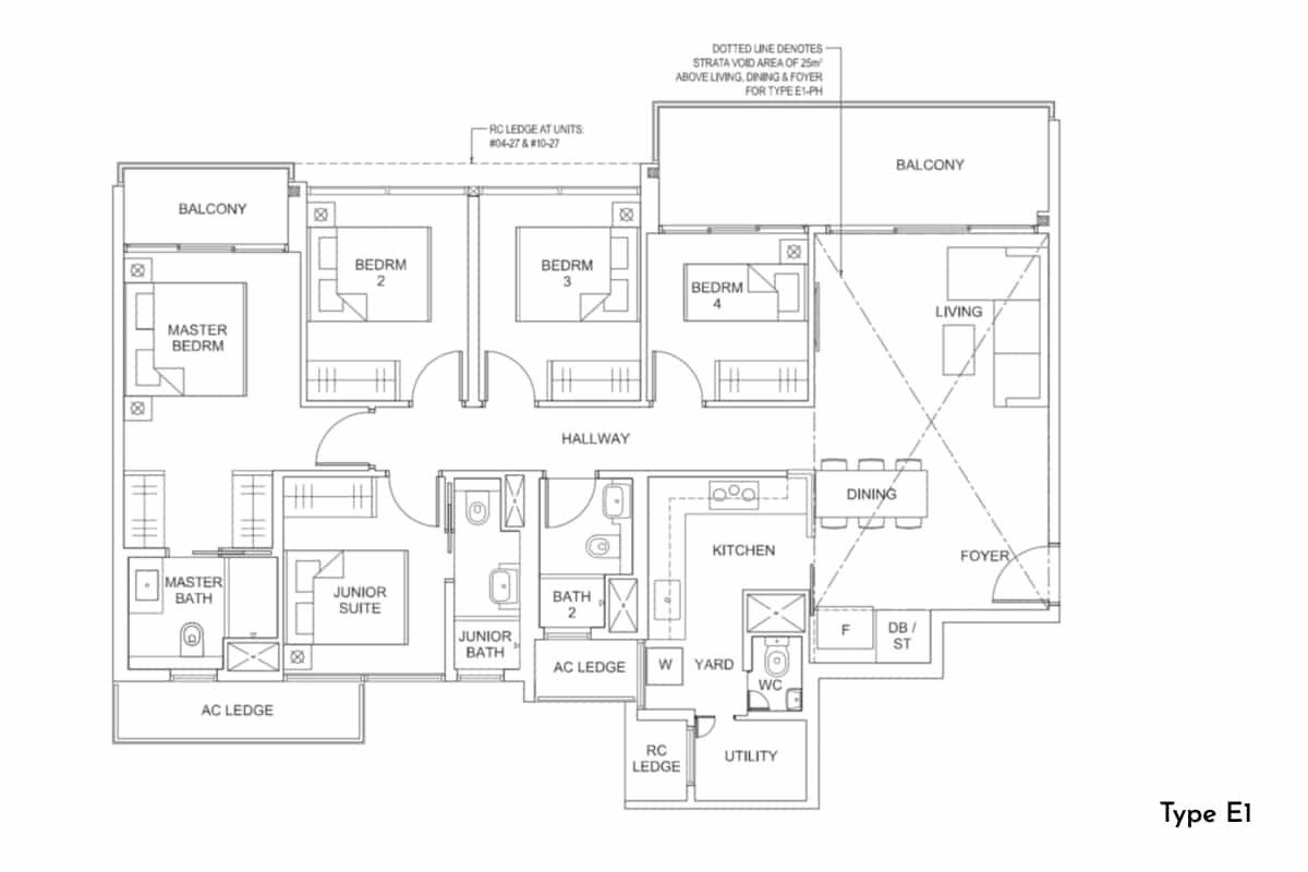 Parc Canberra Floor Plan E1