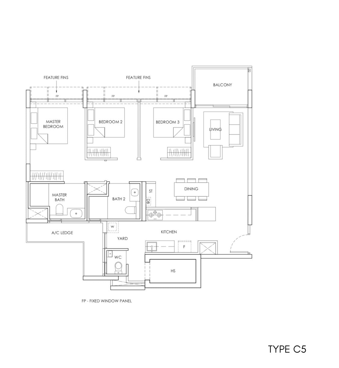 Provence Residence Floor Plan C5