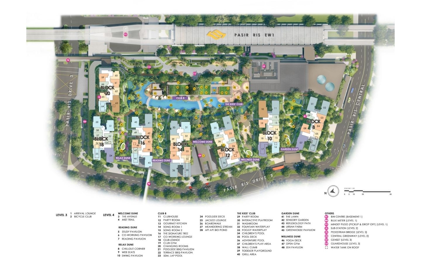 Pasir Ris 8 Site Plan