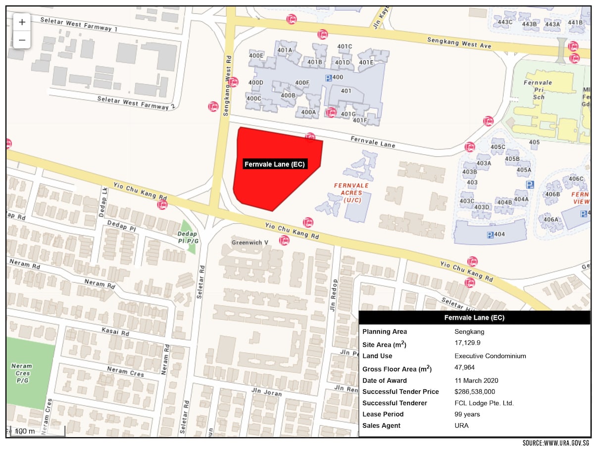 Parc Greenwich EC Location Map