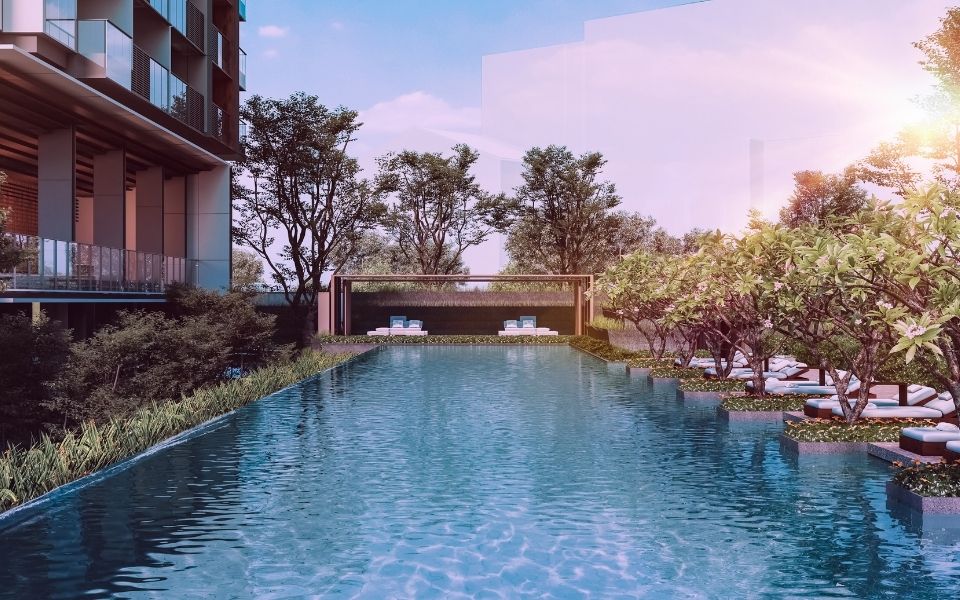 Leedon Green Lap Pool