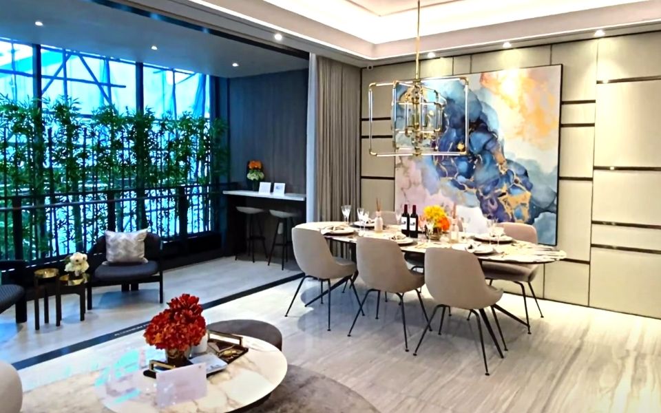 Leedon Green Showflat Photo Dining Room