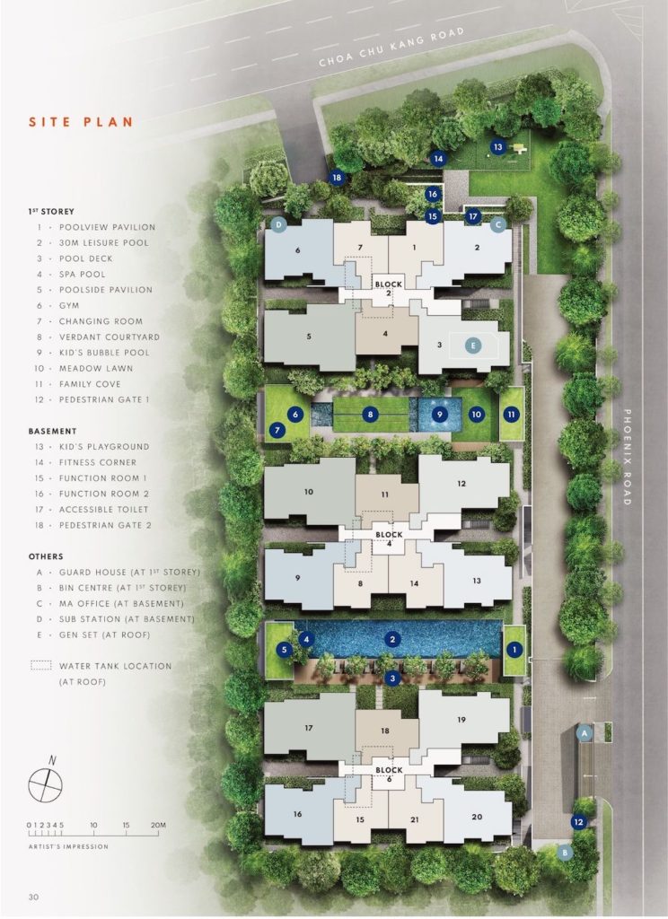 The Arden Site Plan