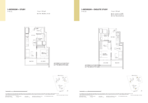 Amber Park Floor Plans 1 Bedroom Study