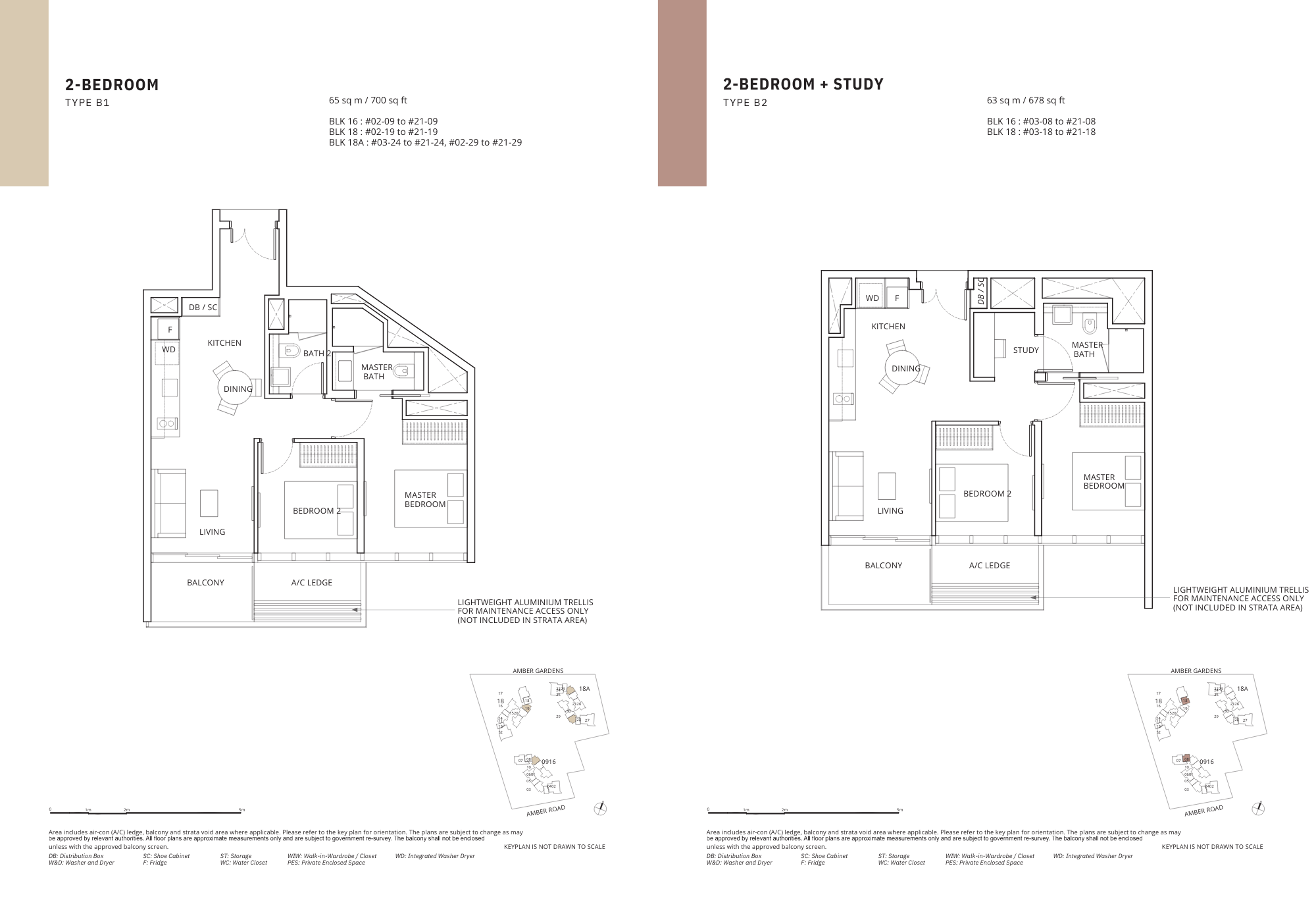 Amber Park Floor Plans 2 Bedroom