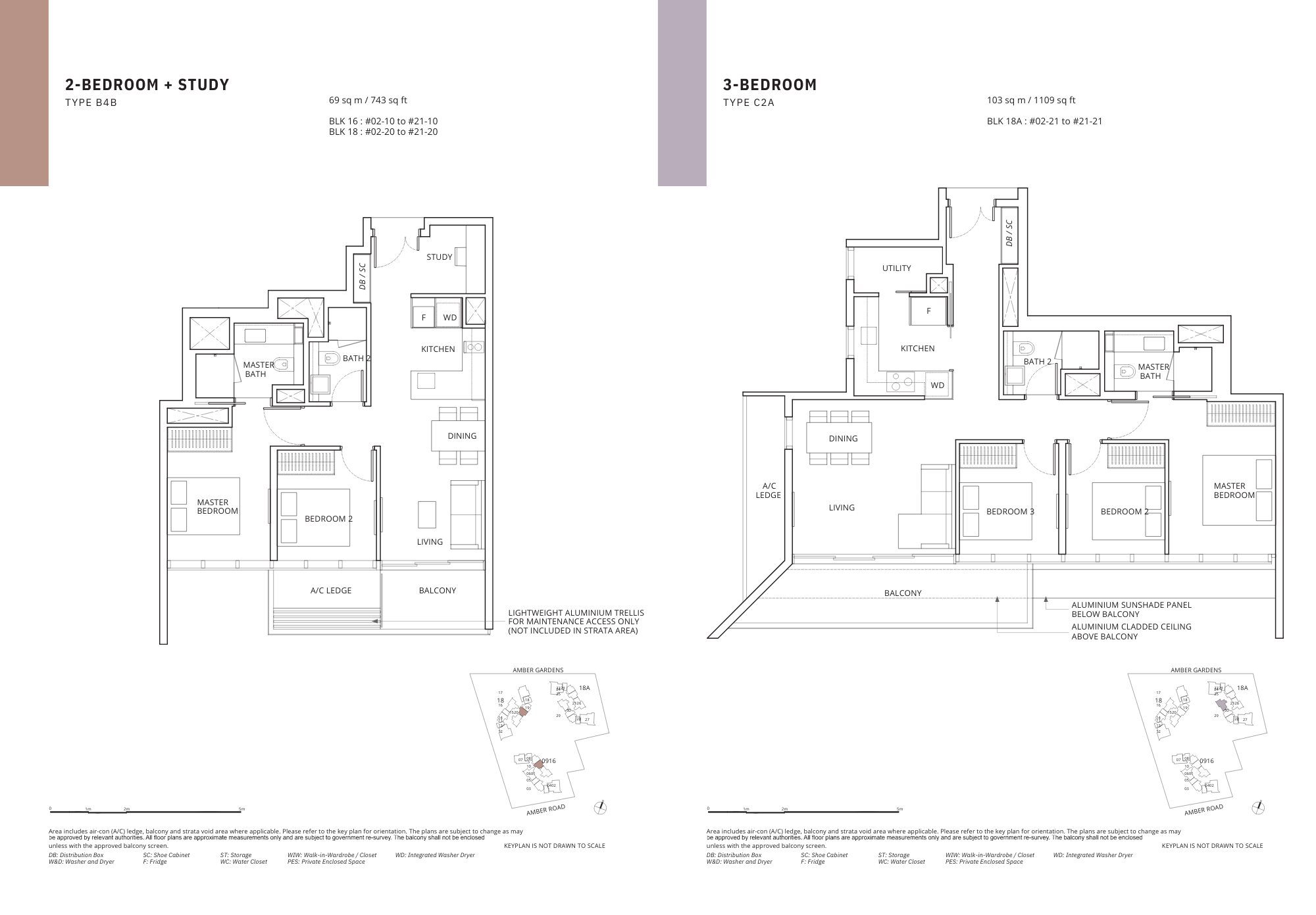 Amber Park Floor Plans 3 Bedroom