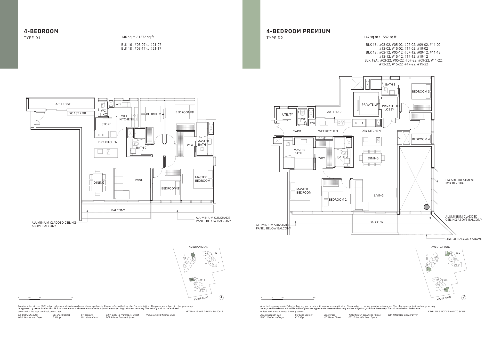 Amber Park Floor Plans 4 Bedroom