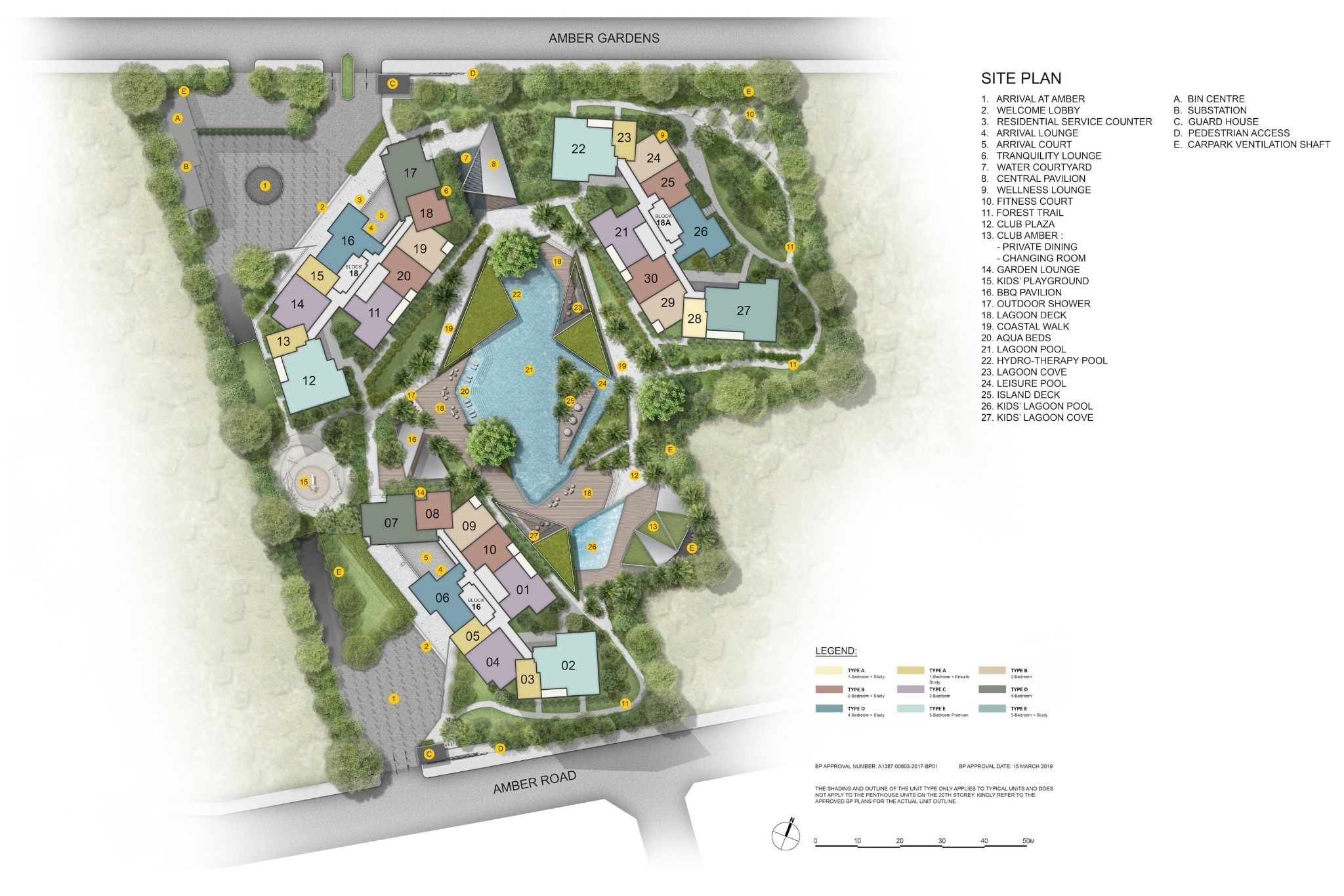 Amber Park Site Plan